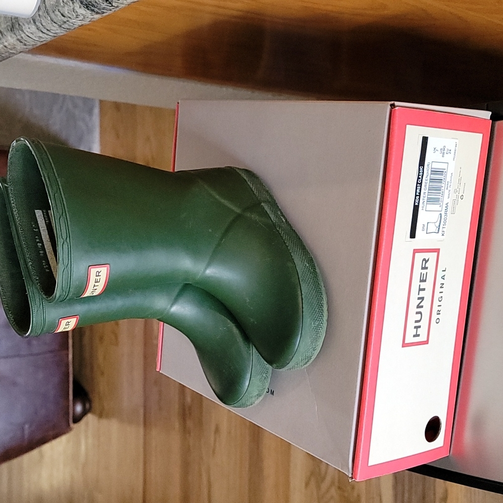 Hunter rain boots